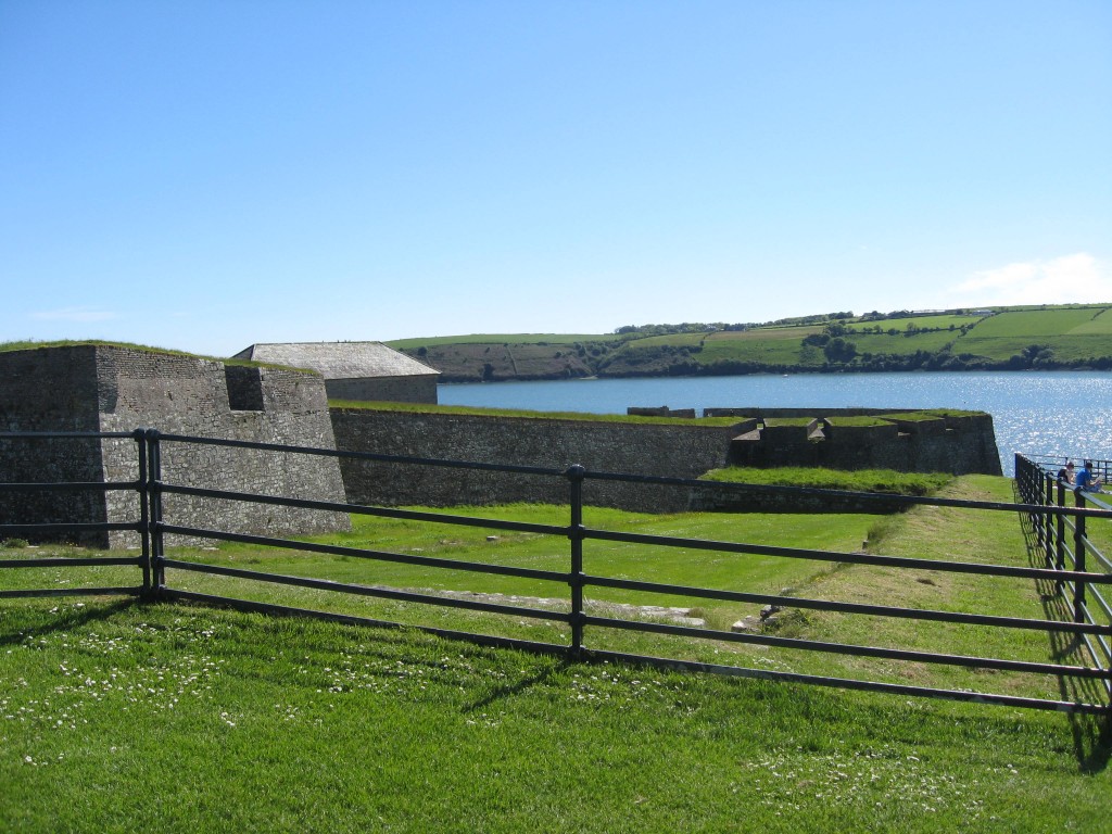 Exterior of Charlesfort, approaching from the north