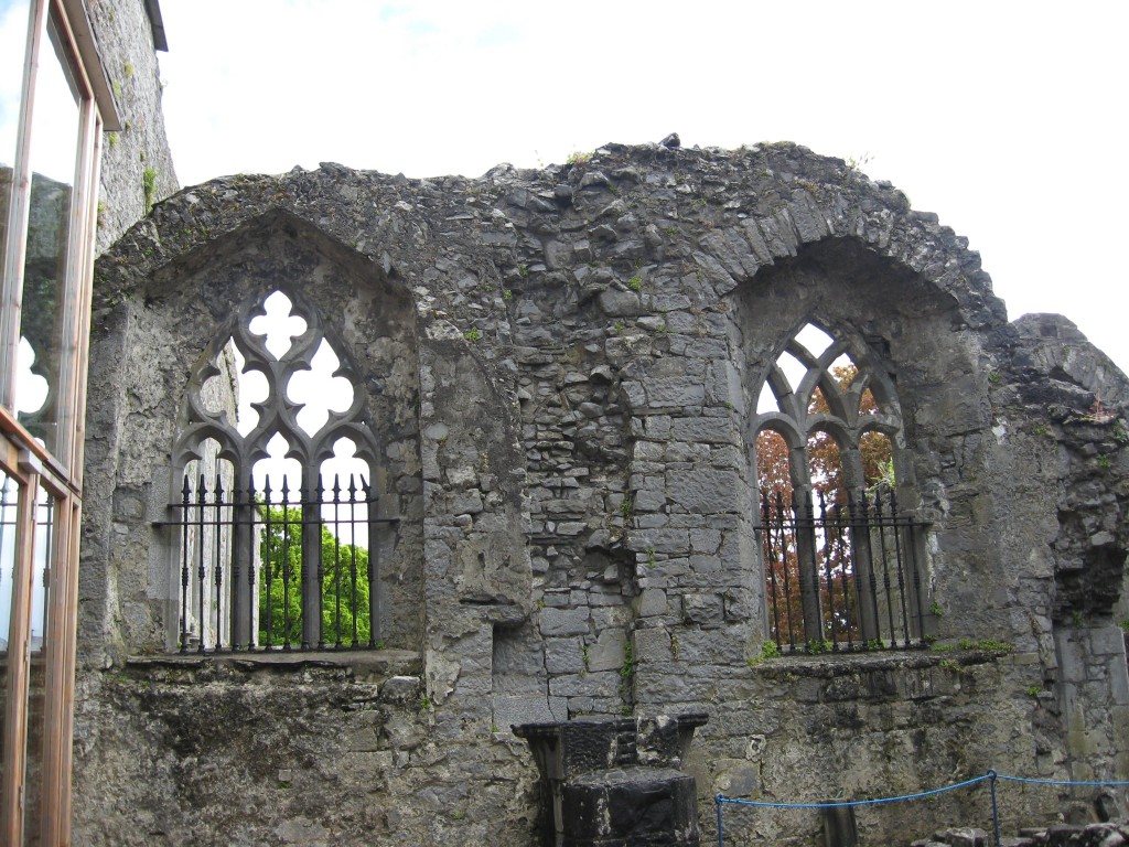 WIndow styles, Ennis Friary, Ennis, County Clare