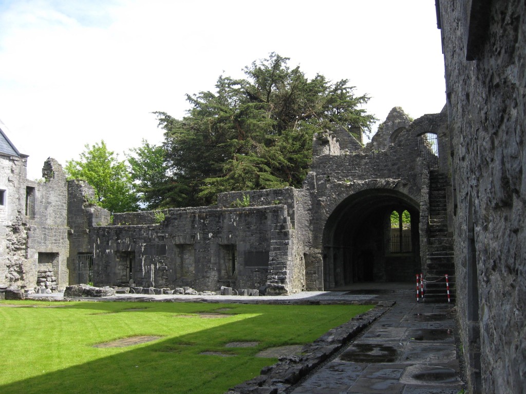 Cloister, Ennis Friary, County Clare