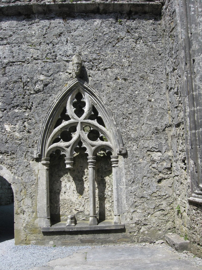 Gothic window, St. Fachtna’s, Kilfenora, County Clare